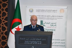 اللواء الأمين العام لوزارة الدفاع يشرف على إفتتاح تمرين لتعزيز قدرات التدخل في حالات الطوارئ الكيميائية