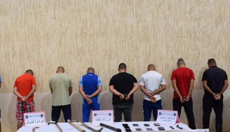 سكيكدة.. توقيف 9 أشخاص منخرطين في عصابات أحياء