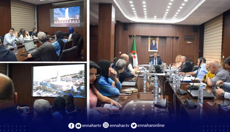 بلعريبي يترأس اجتماعا تقنيا لمشروع انجاز مدينة برلمانية
