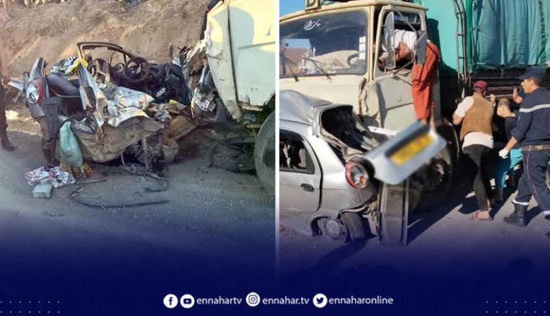 المدية.. وفاة 3 أشخاص في حادث مرور ببلدية بن سليمان