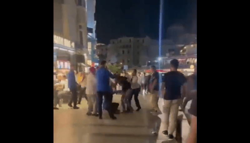 فيديو.. إعتداء عنيف على سياح مصريين في تركيا