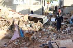 إعصار ليبيا.. الحماية المدنية تواصل عملية البحث عن الضحايا