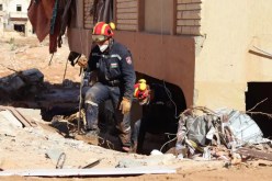 استخلاف فريق الحماية المدنية الجزائرية الموفد إلى ليبيا