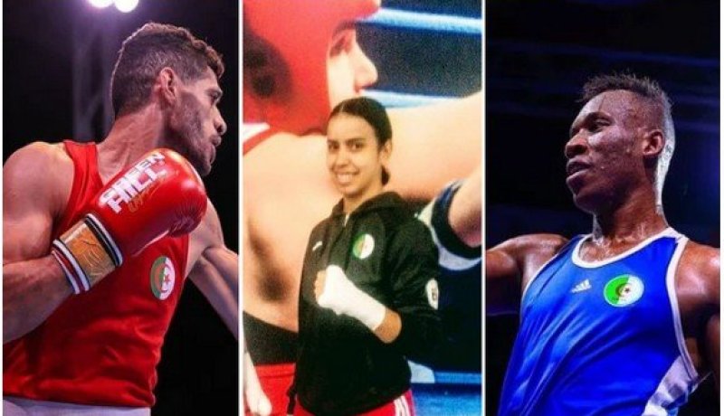 ثلاثة ملاكمين جزائريين يبلغون ربع نهائي الدور التأهيلية لأولمبياد باريس