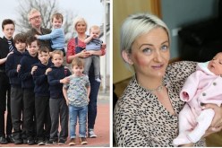 بعد إنجابها 10 ذكور.. ثلاثينية بريطانية تضع طفلتها الأولى