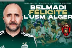 بلماضي يهني اتحاد العاصمة ويشيد بتضحيات الفريق