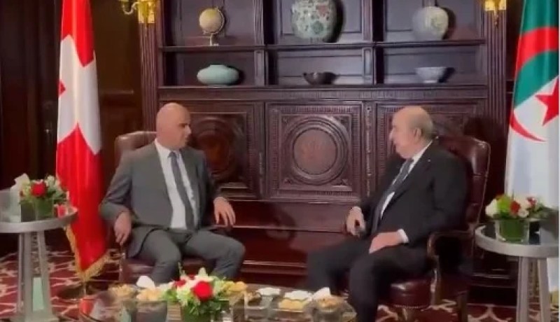 نيويورك.. الرئيس تبون يستقبل نظيره السويسري
