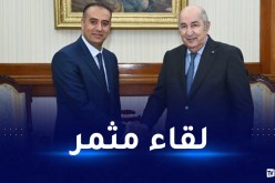 صادي: “تشرفت باستقبال الرئيس تبون”