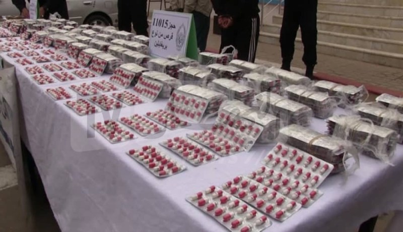 عين تموشنت: توقيف 4 أشخاص وحجز 3046 قرص مهلوس