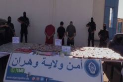 شرطة وهران تضبط 2,4 كلغ من الكوكايين وأزيد من 130 ألف قرص مهلوس وتفكك شبكة دولية للهجرة السرية