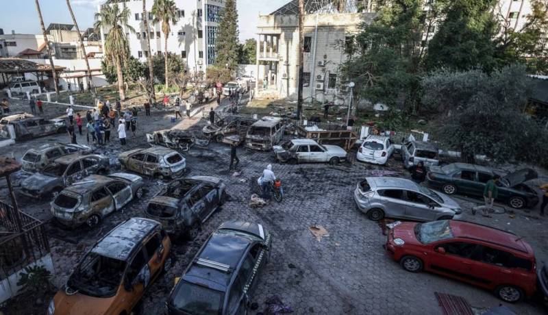 تهديد بقصف مستشفى القدس ومقر جمعية الهلال الأحمر في غزة