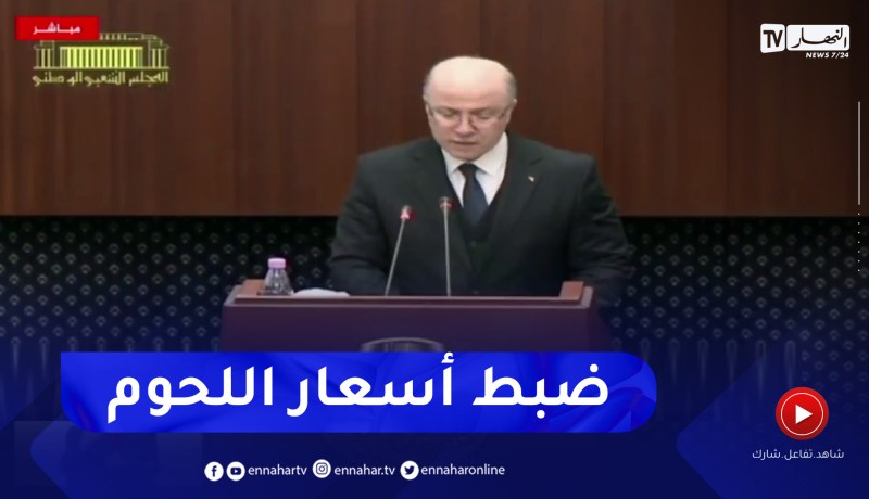 الوزير الأول: اتخذنا إجراءات للحفاظ على وفرة واستقرار أسعار اللحوم الحمراء