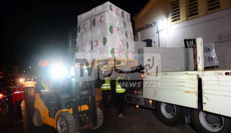 وصول طائرات الجيش المحملة بالمساعدات إلى مصر