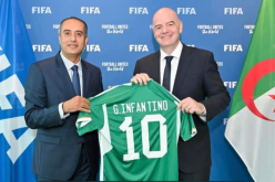 بالصور.. رئيس الفاف يلتقي أنفاتينو في سويسرا