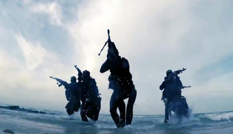 قوة من الضفادع البشرية للمقاومة تنجح في عمليّة تسلل إلى زيكيم