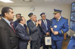 الوفد الليبي يزور مديرية شرطة الحدود ومطار هواري بومدين
