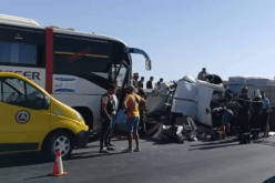 حصيلة أولية.. 13 جريحا اثر اصطدام بين شاحنة وحافلة بوهران
