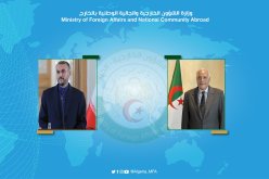 إيران والجزائر يتباحثان الوضع في قطاع غزة 