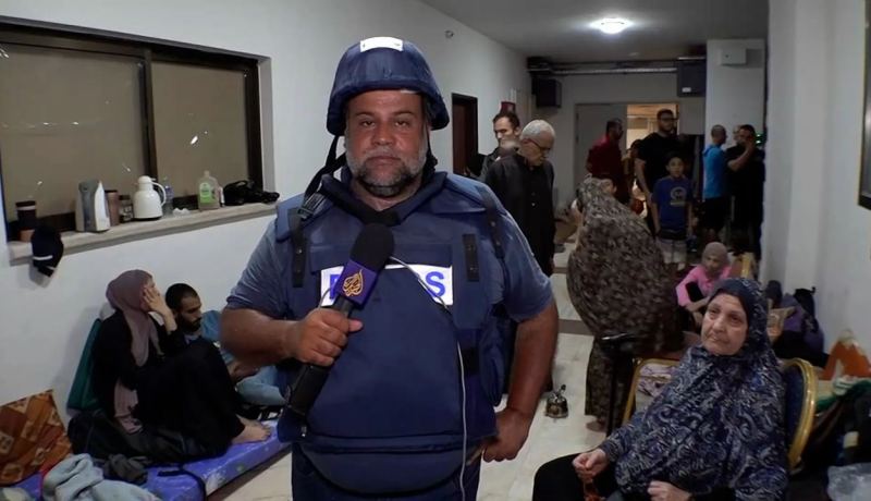 استشهاد زوجة مراسل الجزيرة وابنه وابنته في قصف لجيش الإحتلال