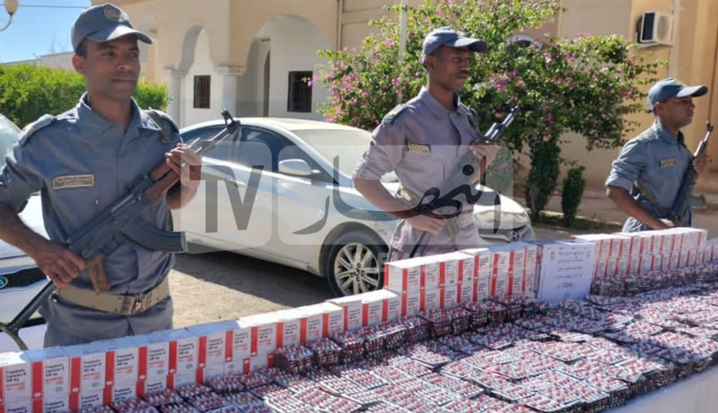 الوادي.. الجمارك تحجز أزيد من 133 ألف قرص مهلوس