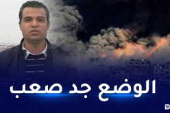 رسالة مؤثرة من مراسل النهار في غزة