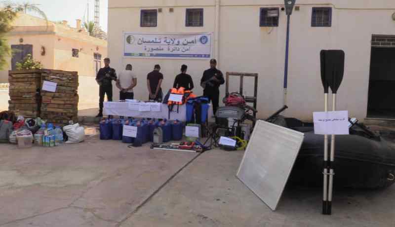 تلمسان: توقيف 8 أشخاص بصدد “الحرقة”
