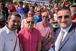 قدامى لاعبي شبيبة القبائل يشاركون في مسيرة دعم فلسطين