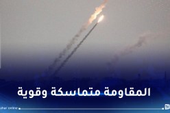 قصف حشود للعدو قرب مفكعيم برشقة صاروخية