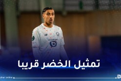 مهاجم ليل أمين مسوسة يقوم بخطوة تقربه من المنتخب الوطني