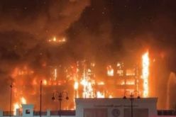 مصر.. حريق هائل يلتهم مقر مديرية أمن الإسماعيلية