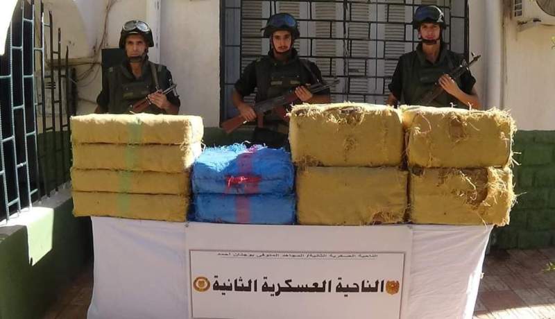 إحباط إدخال أزيد من 8 قناطير من الكيف عبر الحدود المغربية