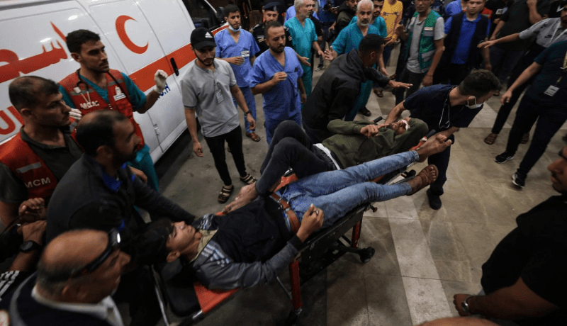 استشهاد 14 فلسطينيا وسقوط عشرات الجرحى بغارات استهدفت منازل بخانيونس