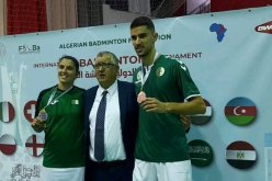 كسيلة وتنينة معمري يتوجان بلقب الدورة الدولية للريشة الطائرة