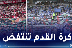 الأعلام الفلسطينية تغزو مدرجات الملاعب الأوروبية