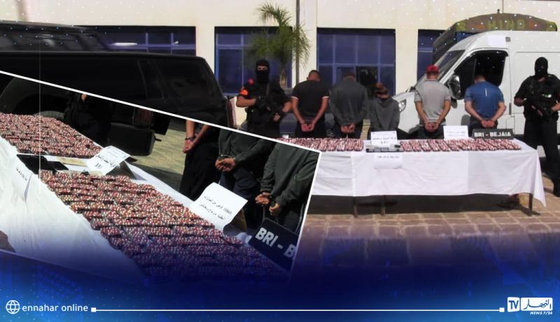 بجاية..حجز قرابة 13 ألف قرص بريغابالين وتوقيف 6 أشخاص