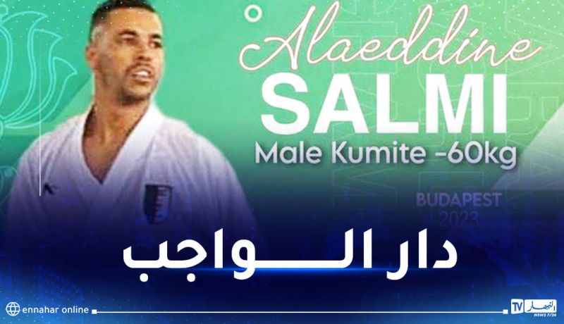 علاء سالمي ينهزم أمام المصري كوميتي في منافسة الكاراتي دو