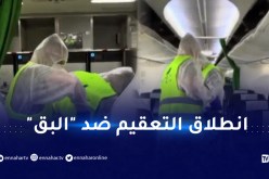 بالفيديو.. انطلاق عملية تعقيم الطائرات القادمة من أوروبا ضد انتشار “البق”