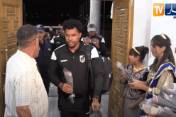 بعثة منتخب الرأس الأخضر تحل بالجزائر