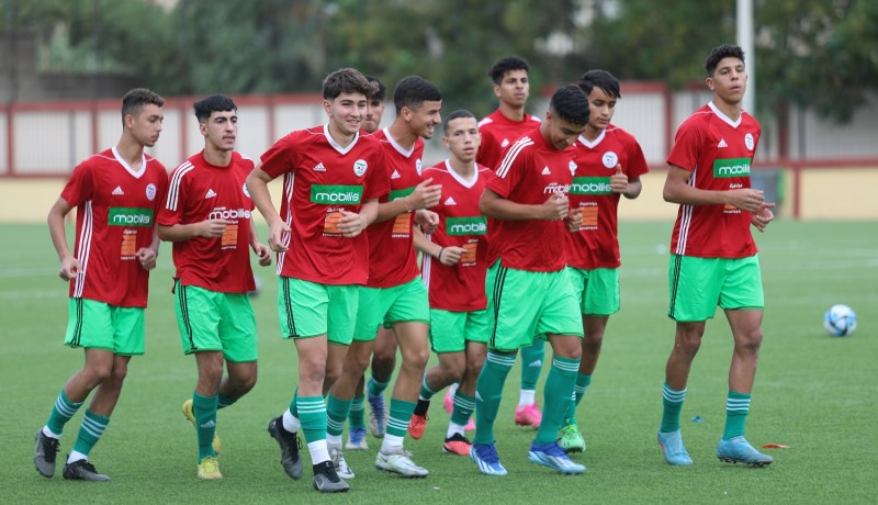 المنتخب الوطني لأقل من 20 عاما يواصل تحضيراته لبطولة “لوناف”