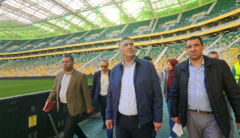 بلعريبي: “أرضية ملعب تيزي وزو الجديد ستكون جاهزة في هذا الموعد”