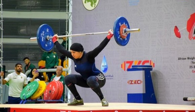 دعاء بوعبد الله تحصد 15 ميدالية في البطولة العربية والإفريقية لرفع الأثقال