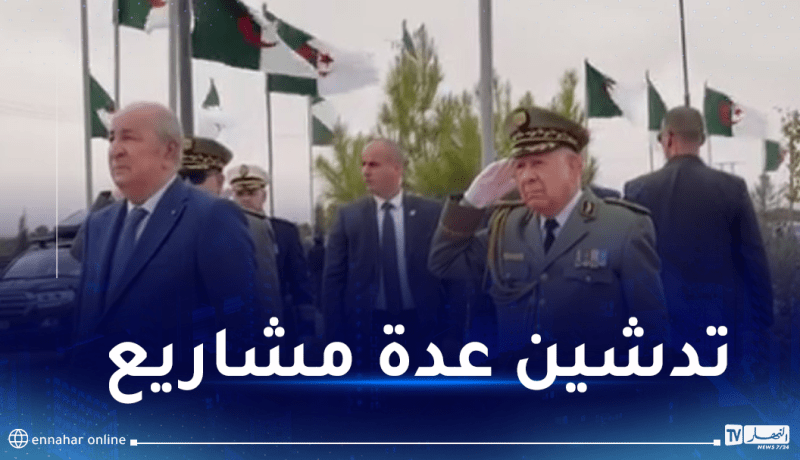 الرئيس تبون يشرع في زيارة الجلفة