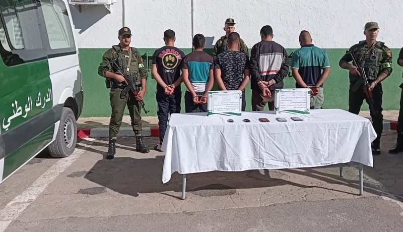 درك سيدي بلعباس يُطيح بشبكة إجرامية تتاجر في المهلوسات بمكدرة