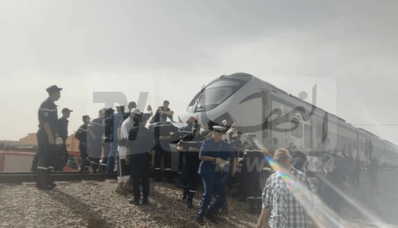 وفاة خمسيني صدمه قطار ببومرداس