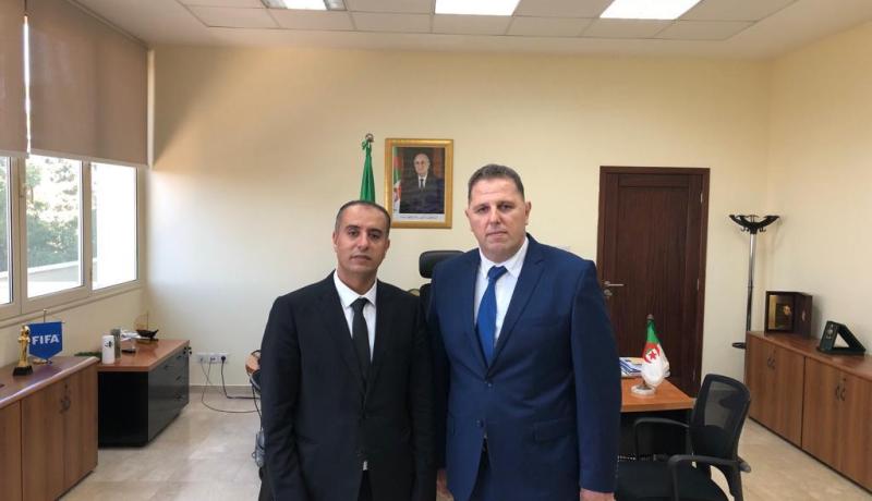 صادي يجتمع بالمدير التجاري للتلفزيون العمومي الجزائري