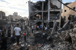 الإحتلال يشُن غارة قرب مستشفى ناصر في خانيونس.. عشرات الشهداء