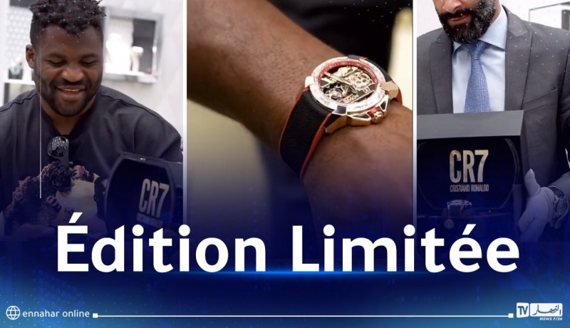 كريستيانو يهدي أسطورة الكاميرون ساعة بقيمة 100 ألف دولار