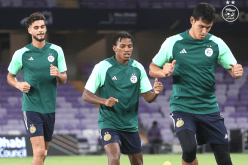 بالفيديو.. الخضر يصنعون أجواء رائعة وسط حضور الإعلام المصري