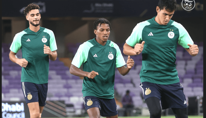 بالفيديو.. الخضر يصنعون أجواء رائعة وسط حضور الإعلام المصري