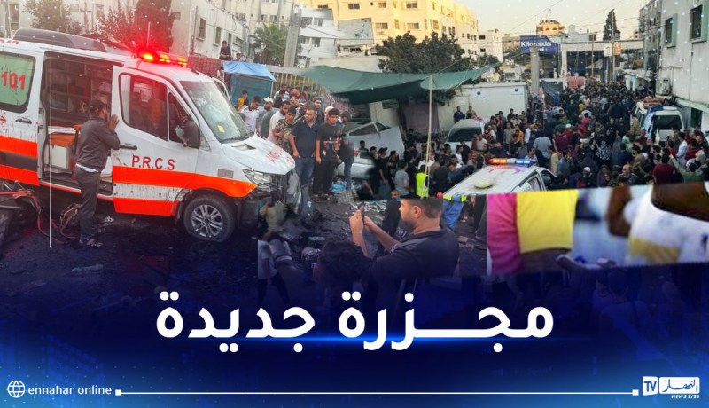 غزة.. 60 شهيدا في قصف صهيوني لبوابة مستشفى الشفاء